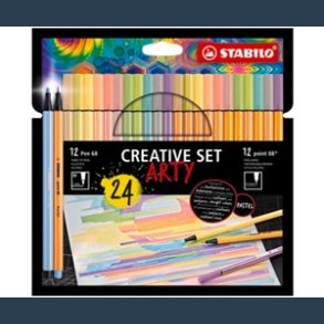 STABILO ARTY 24 pastel