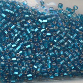 Glasperler/rocailles 2,5mm /20g azurbl�