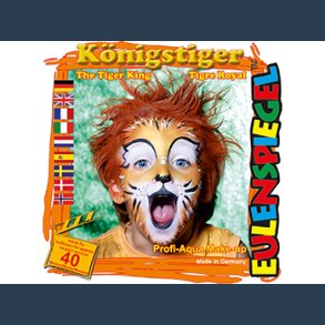 Eulenspiegel ansigstsmaling tiger