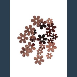 blomster kobber 20 stk ass strelser