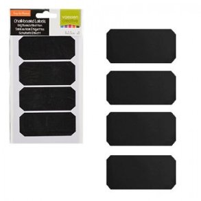 etiket til kridt 8x 3,5 cm 8 stk