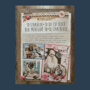 Studiolight 3D blok A4 Vintage