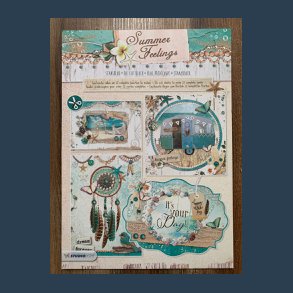 Studiolight 3D blok A4 summer feeling nr 66