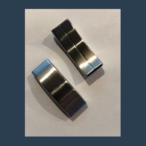 navneskilt  til armbnd rustfri 14x40 mm