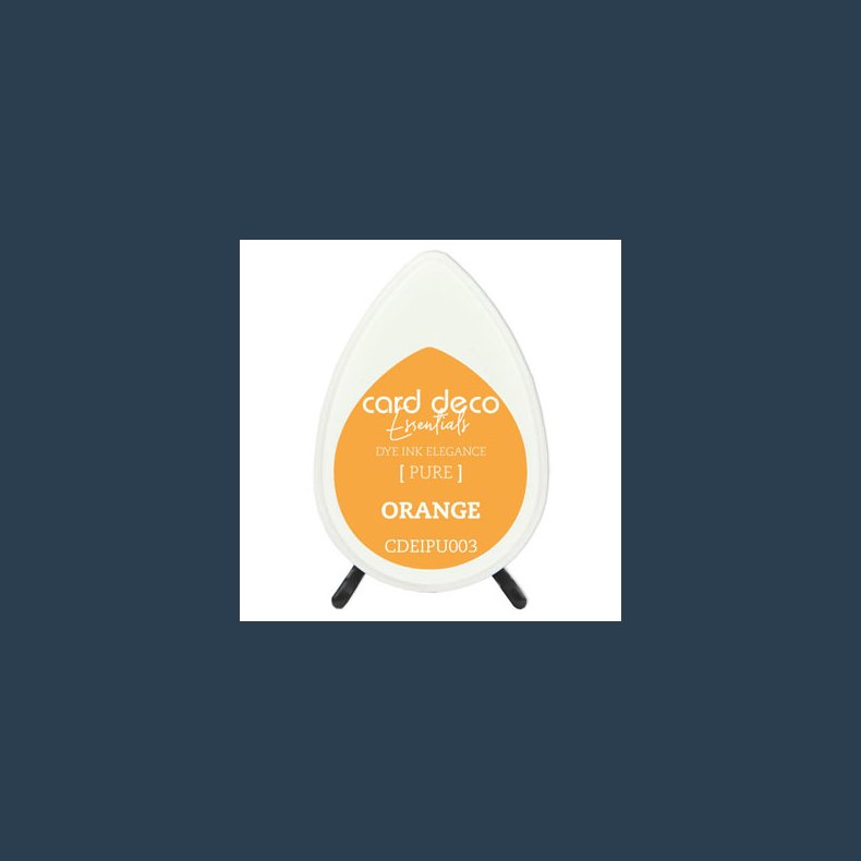 Stempel svrte orange