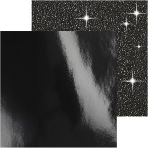 scrapbooking 30,5 x30,5 cm pakke Vivi Gade Paris sort