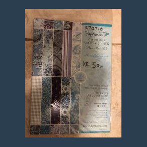 Designpapirblok A4 30 ark ass160 gram turkis nuancer syrefri