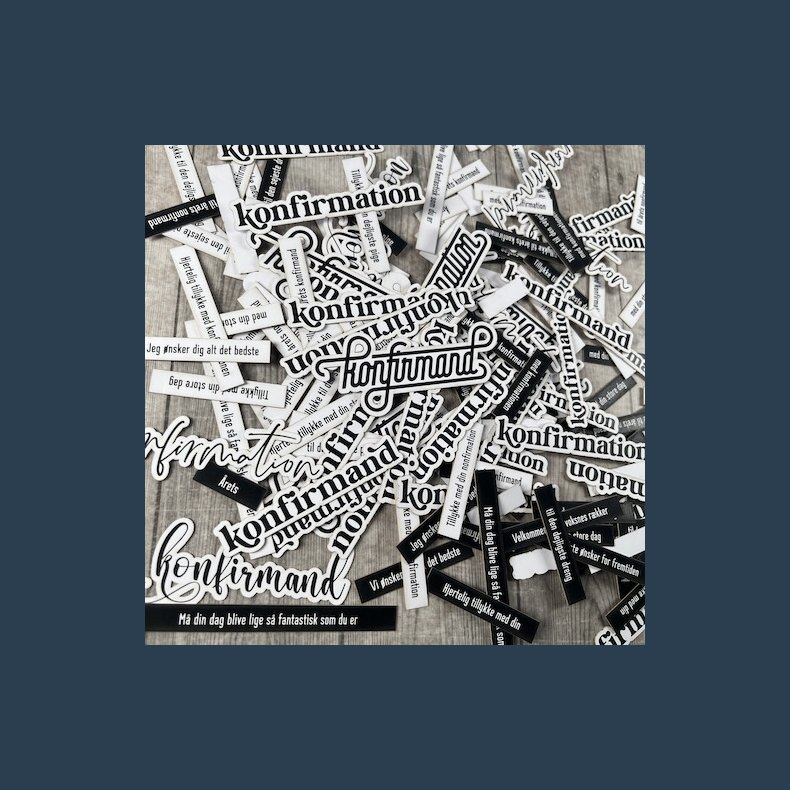 Dan cuts tillykke tekster konfirmation