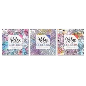 Malebog Relax With colours 60 motiver 1nd edition