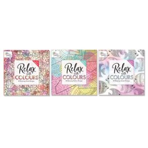 Malebog Relax With colours 60 motiver 2nd edition