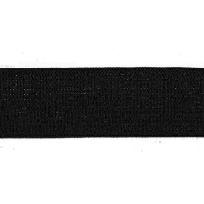 Elastik 35 mm sort 2 m