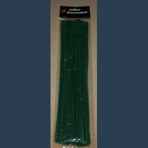 CHENILLE gr�n 6MM 25 stk