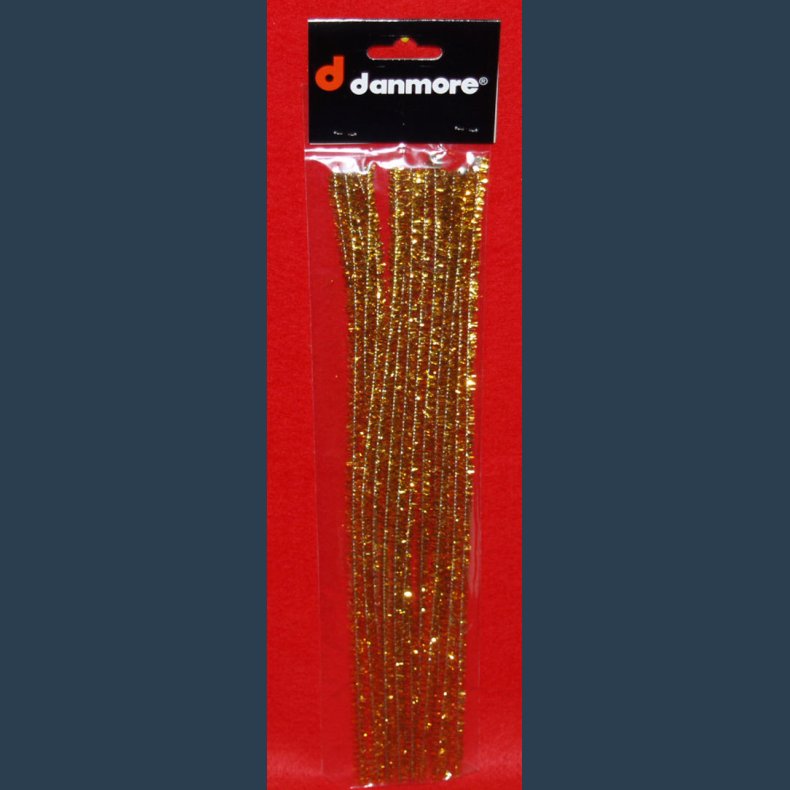 CHENILLE guld 6MM 15 stk