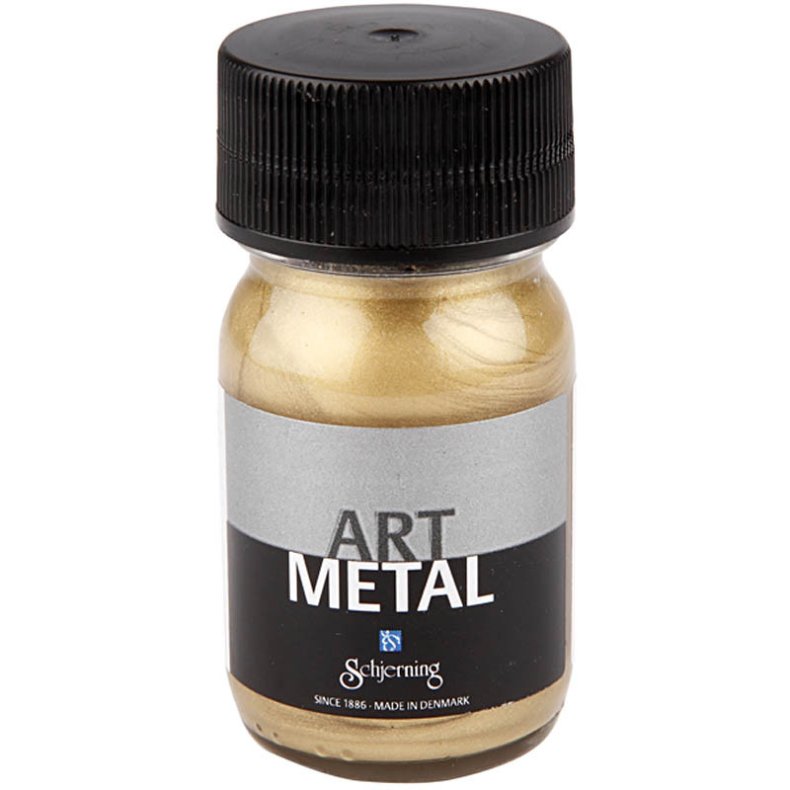 Schjerning art metal lys guld 30ml