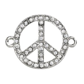 SMYKKEVEDHNG slv med sten 1 stk