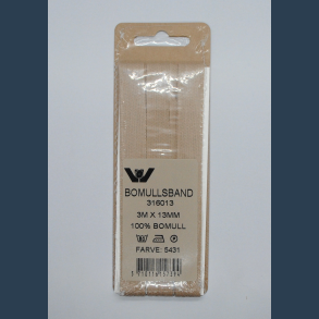 b�ndel beige 3MX 13MM