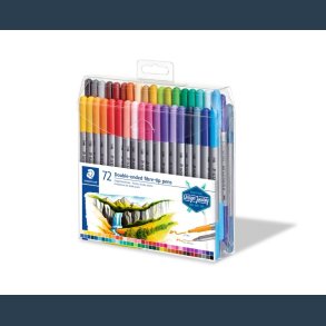 Staedtler duo tuscher 72 stk. ass