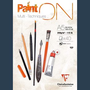 Paint on blok A5 250g