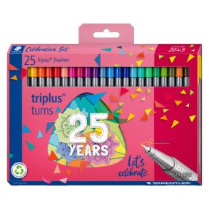 STAEDTLER Triplus Finliner 0,3mm 25 ass