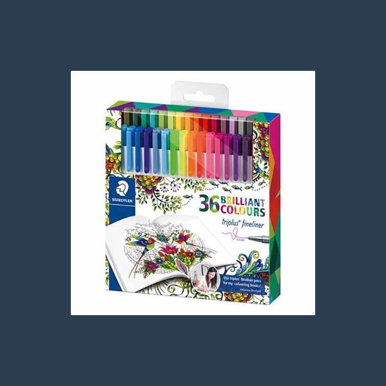 triplus fineliner 36 stk