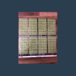 karton 5 ark 200 gr. 30,5 x 30,5 cm fodbold baner