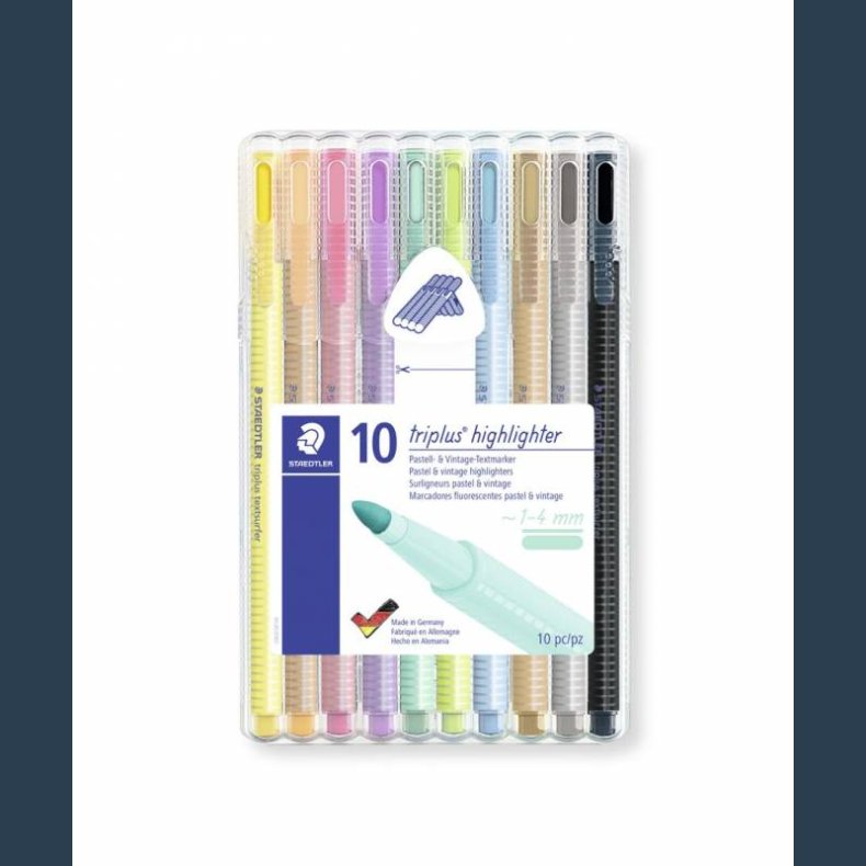 STAEDTLER Triplus Textsurfer 10 ass 1-4 mm