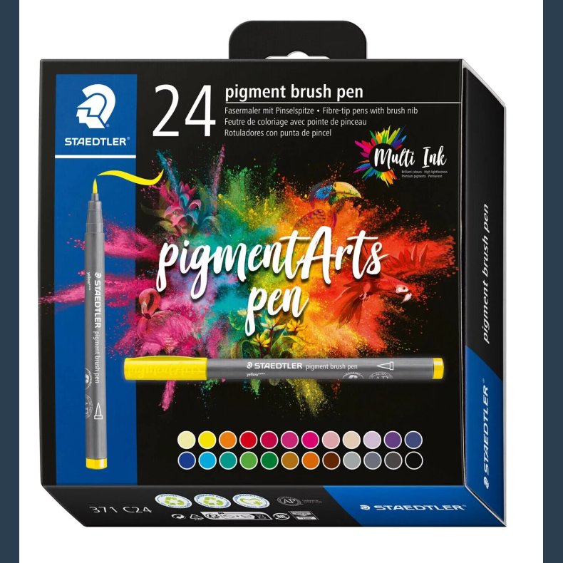 Staedtler PigmentArts pen 24 ass