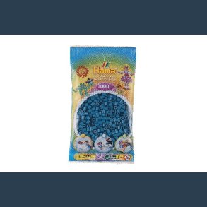 Hamaperler  midi nr 83 farve petrol 1000 stk