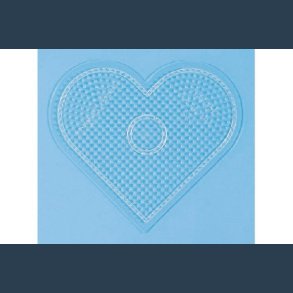 HAMA stiftplade hjerte klar