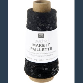 Creative make it pailette 50 g mat sort
