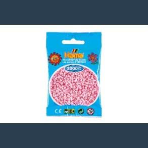 HAMA mini 2000 stk pastel rosa nr 95