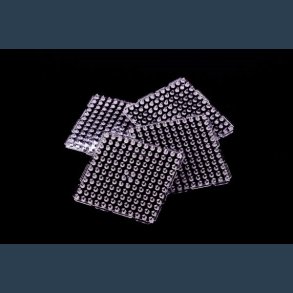 Beady perleplade 6x6 cm 4 stk