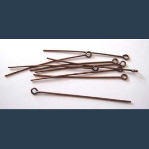 perlestave m je KOBBER  100 stk 3,2cm