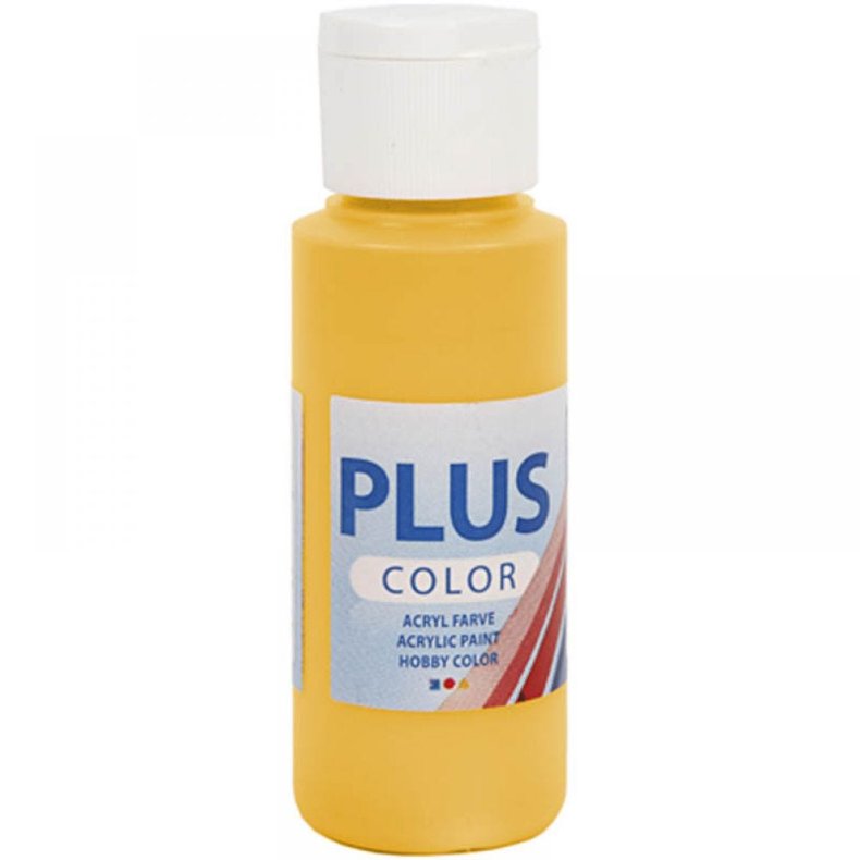 plus color hobbymaling yelloe sun  60 ml