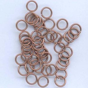 sken Antiqe copper  6mm 50 stk