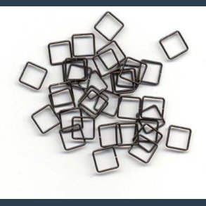 sken firkantet sort 8 mm 35 stk