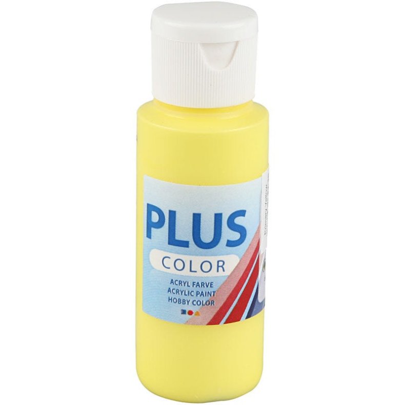 plus color hobbymaling gul  60 ml