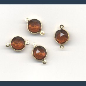 Mellemstykker 10mm 6 stk  brun