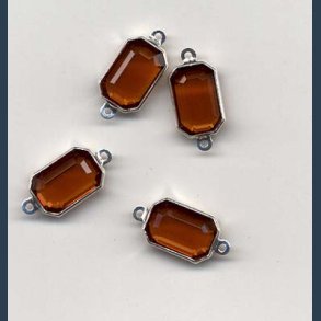 Mellemstykker 10mm 6 stk brun