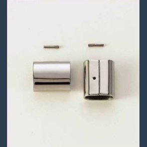 Cord Clasp 2 stk 13x11x6 mm