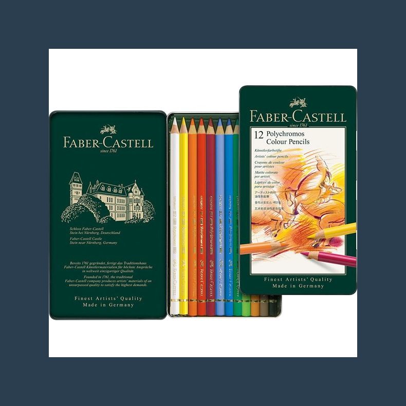 faber-castell polychromos 12