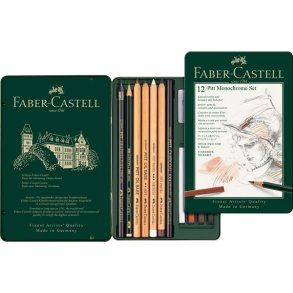 faber castell monocrome set 12