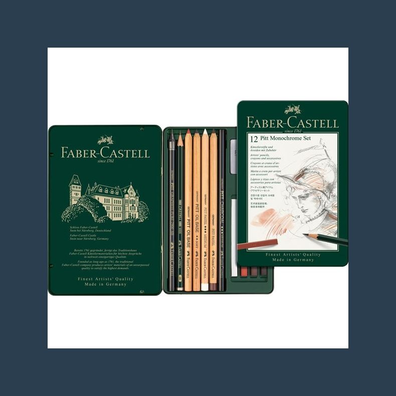 faber castell monocrome set 12