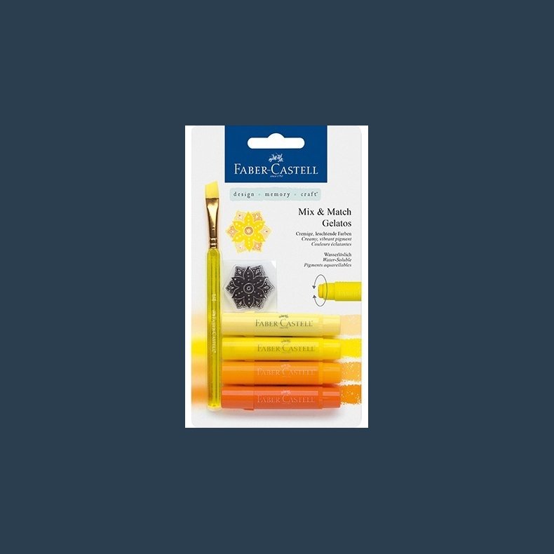 faber-castell mix & match Gelatos gul//orange