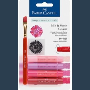 faber-castell mix & match Gelatos rd/ rosa/lilla