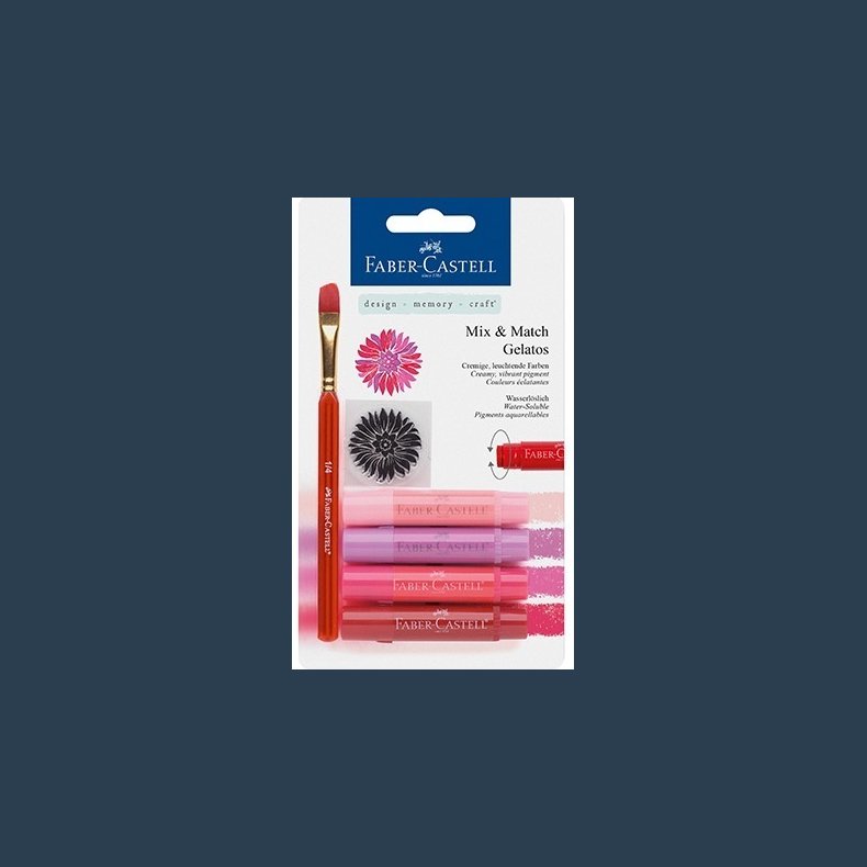 faber-castell mix & match Gelatos rd/ rosa/lilla