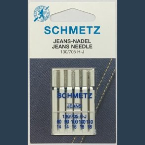 Symaskinen�le jeans 130/705 H-J 5 stk
