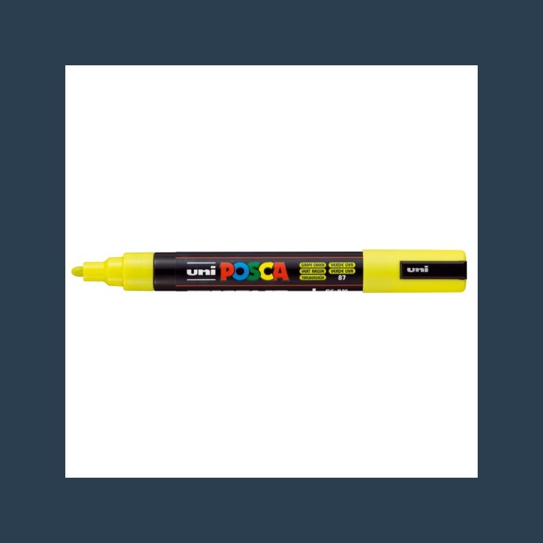 Posca tusch PC-5m grape green nr. 65