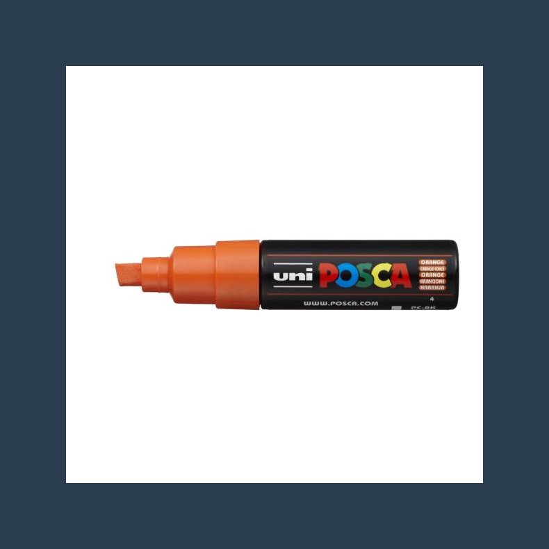 Posca tusch PC-8m 8,0 mm orange