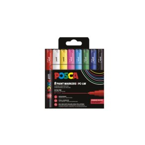 Posca tusch PC-3M s�tbrush  8 stk